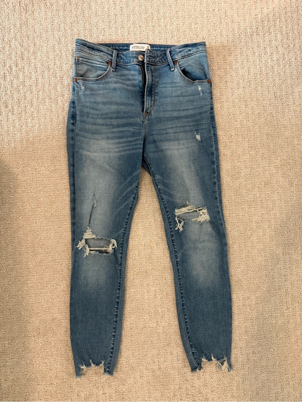 Women’s High Rise Super Skinny Ankle Jeans